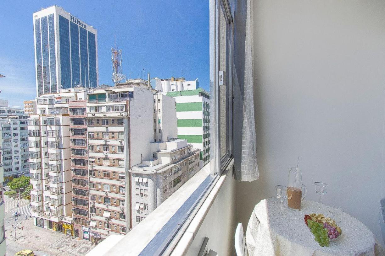 Econômico Vista Mar Praia de Copacabana Rio de Janeiro Exterior foto